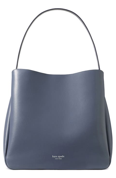 large grace leather shoulder bag