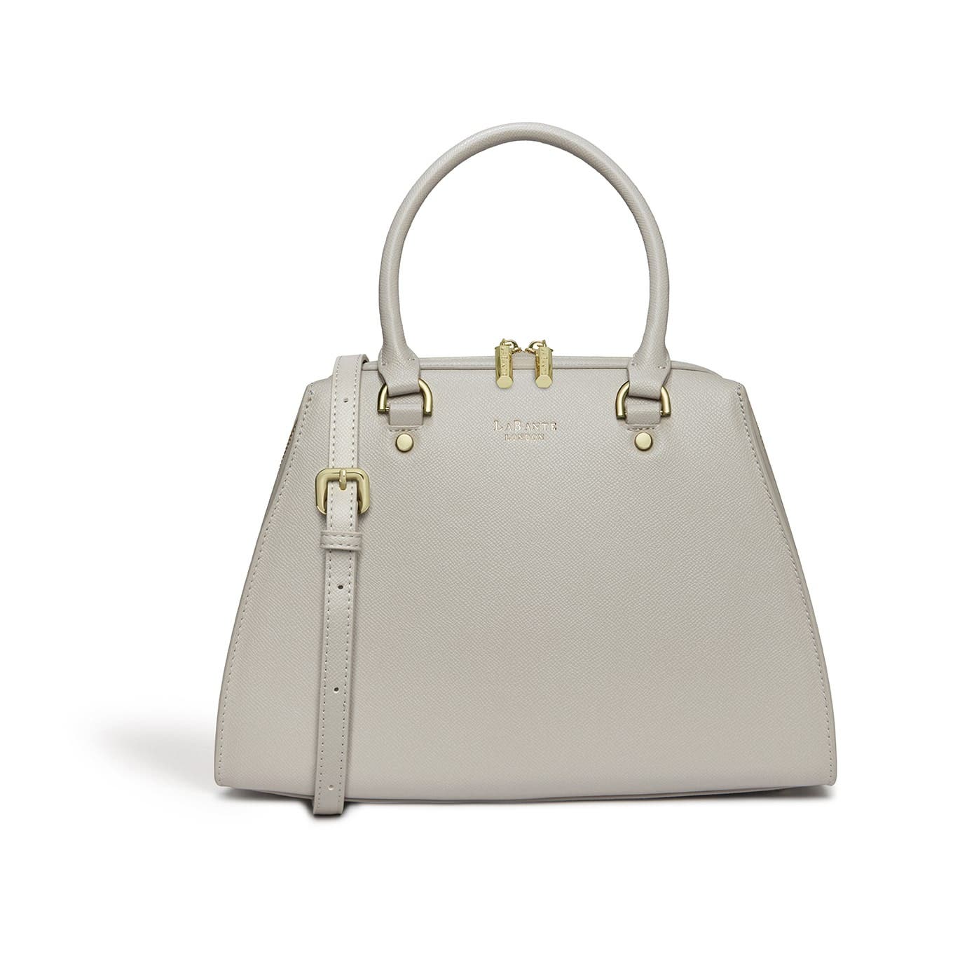 LaBante London Magnolia Vegan Small Bowling Bag, Alternate, color, Gray