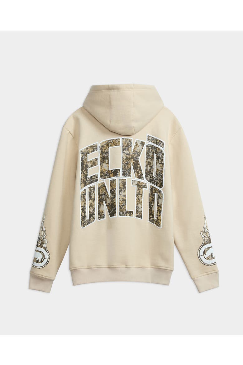 Leafy on Fire Hoodie, Alternate, color, Cream