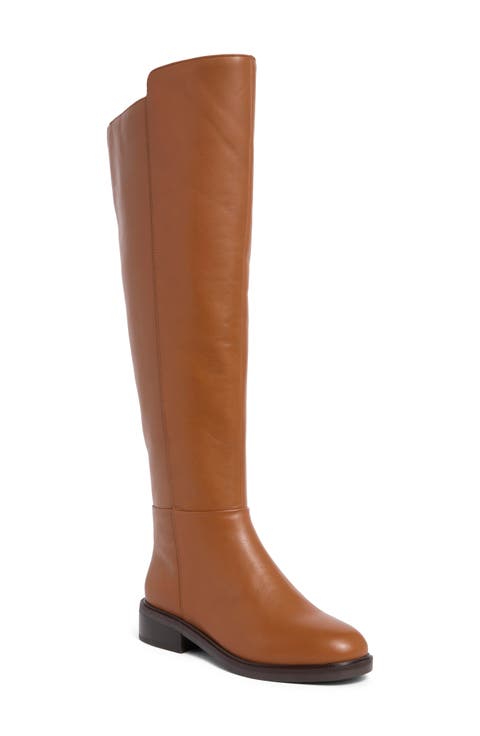 Amiyah Over the Knee Leather Boot
