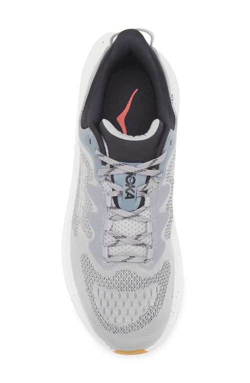 Hoka Kawana 2 Running Shoe In Stellar Grey/black