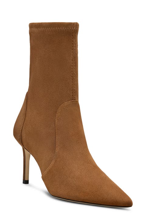 Stuart Pointed Toe Bootie (Women)