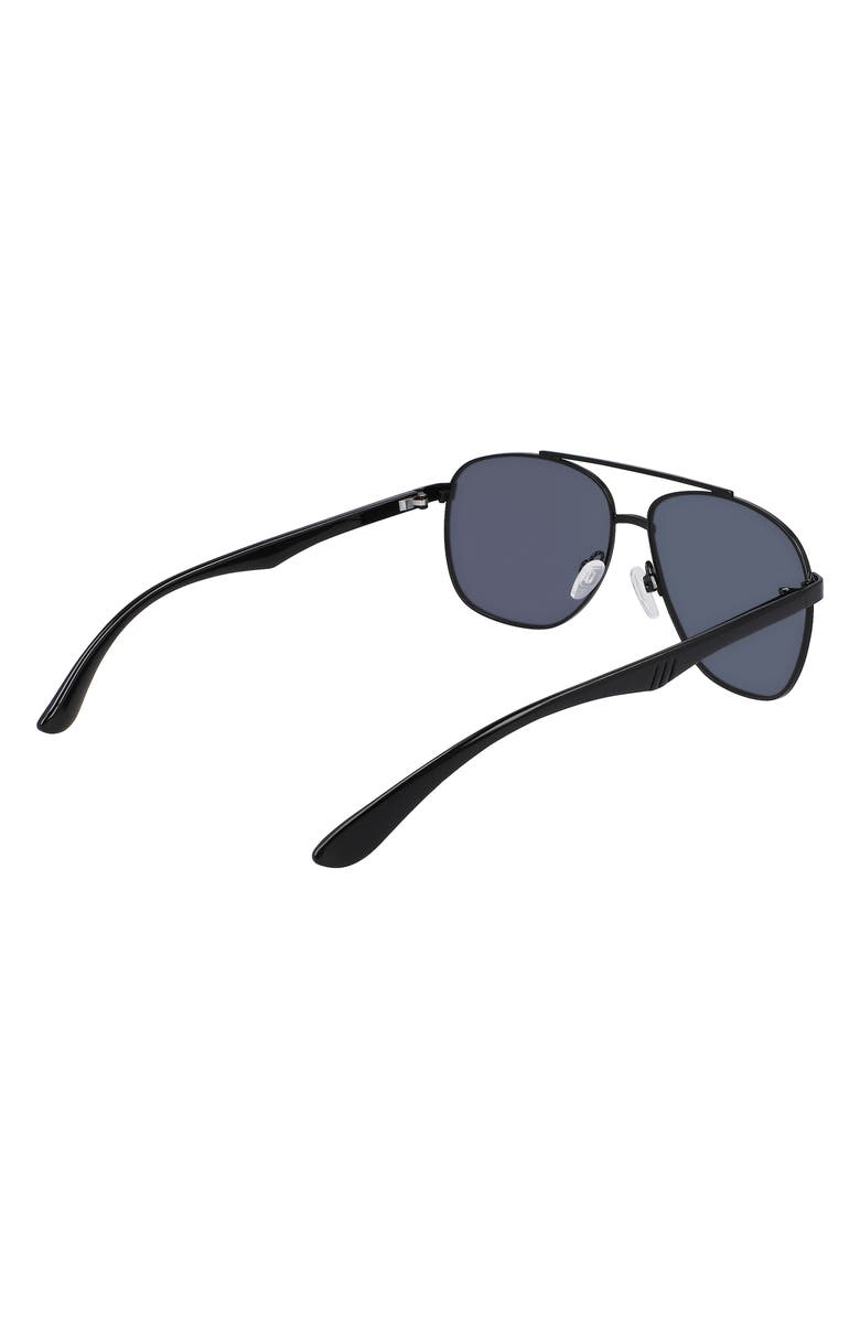 Cole Haan 61mm Combination Aviator Polarized Sunglasses, Alternate, color,