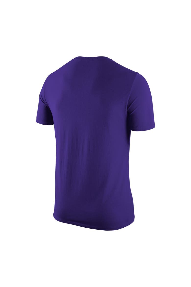 Men's Nike Purple LSU Tigers Basketball Logo T-Shirt, Alternate, color, Purple