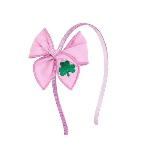 Shamrock St. Patrick's Day Bow Headband