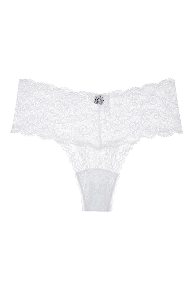Sapna Mid Rise Lace Thong, Alternate, color, LUNE