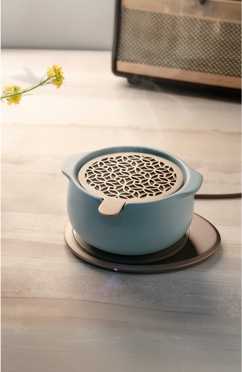 OHOM INC Jun Self-heating Diffuser Set, Alternate, color, Moonmist Blue
