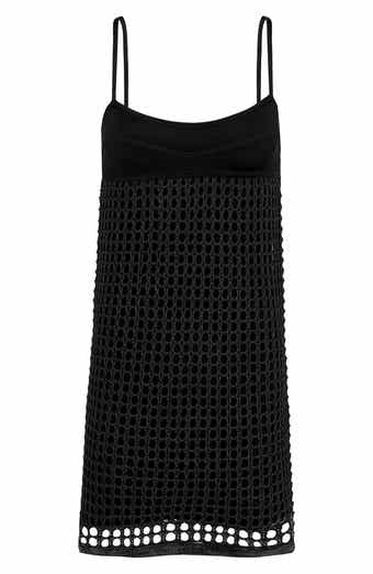 ViX Paula Hermanny Solid Tidsy Cover-Up Dress