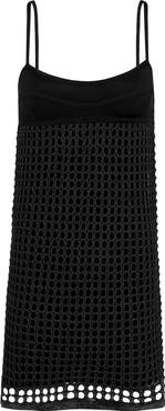 ViX Paula Hermanny Solid Tidsy Cover-Up Dress