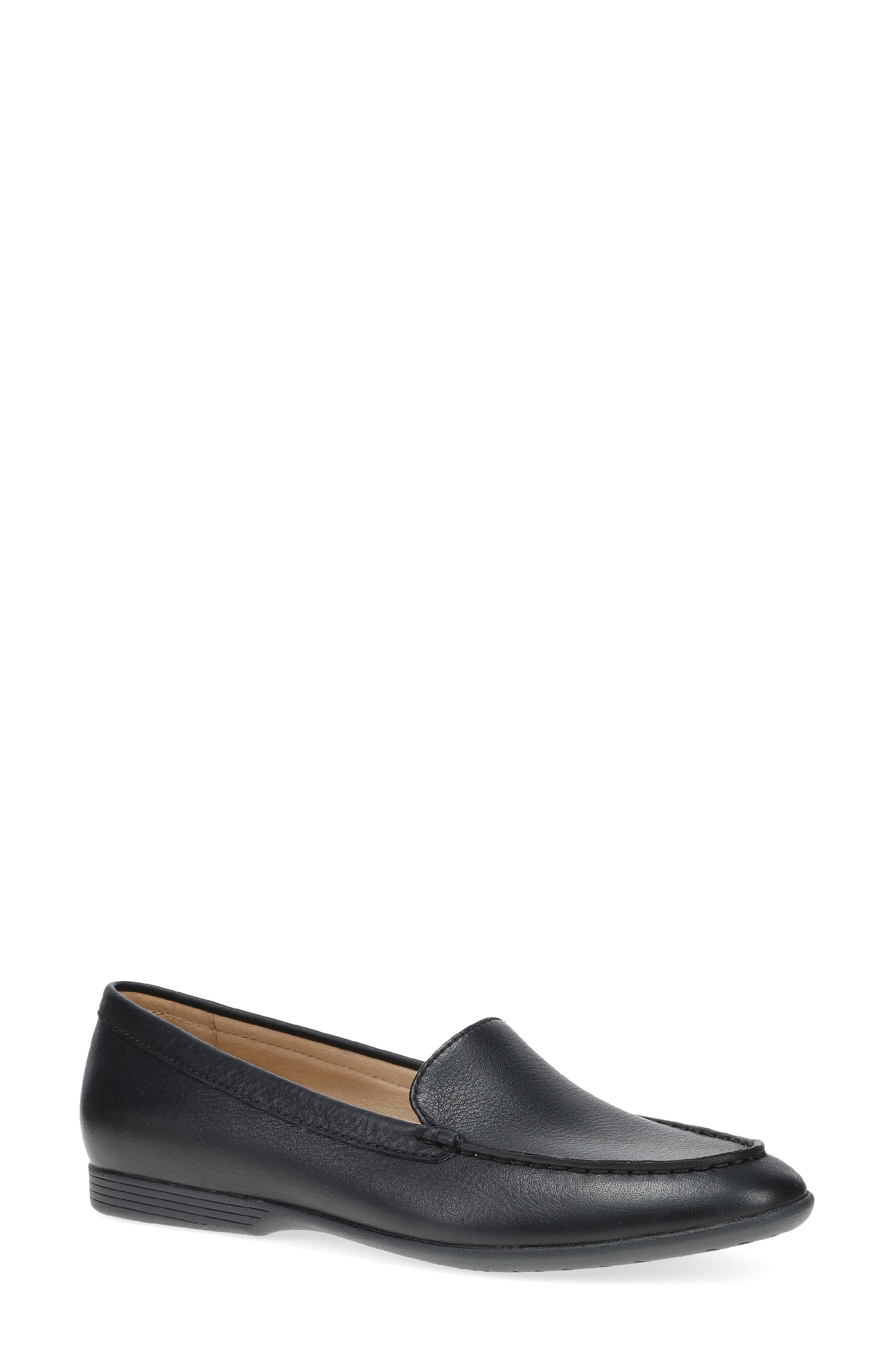 Dansko Lorri Loafer, Main, color, Black