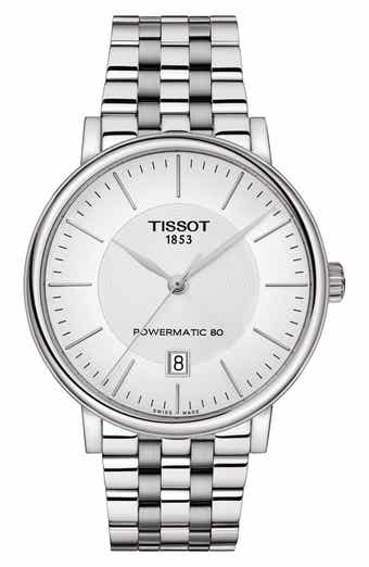 Tissot T-Classic Carson Powermatic Bracelet Watch, 40mm