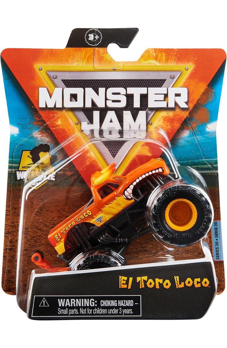 Grave Digger Mini El Toro Loco Die Cast Vehicle, Main, color, Shear Maddness