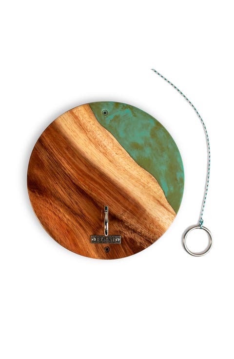 The River Epoxy Resin With Live Edge Acacia Wayfarer Art Hook Ring Game