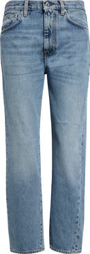 TOTEME Twisted Seam Organic Cotton Straight Leg Jeans