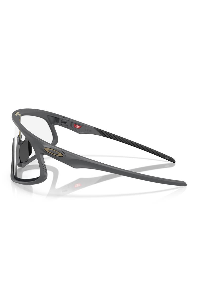 RSLV 149mm Prizm™ Polarized Shield Sunglasses, Alternate, color, GREY JEANS