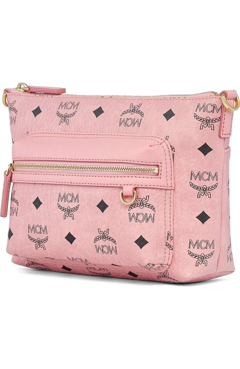 MCM Aren Crossbody in Visetos, Alternate, color,