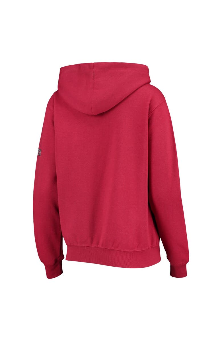 STADIUM ATHLETIC Women's Stadium Athletic Cardinal Arkansas Razorbacks Big Logo Pullover Hoodie, Alternate, color, Cardinal