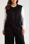 Wit & Wisdom Knit Zip-Up Vest
