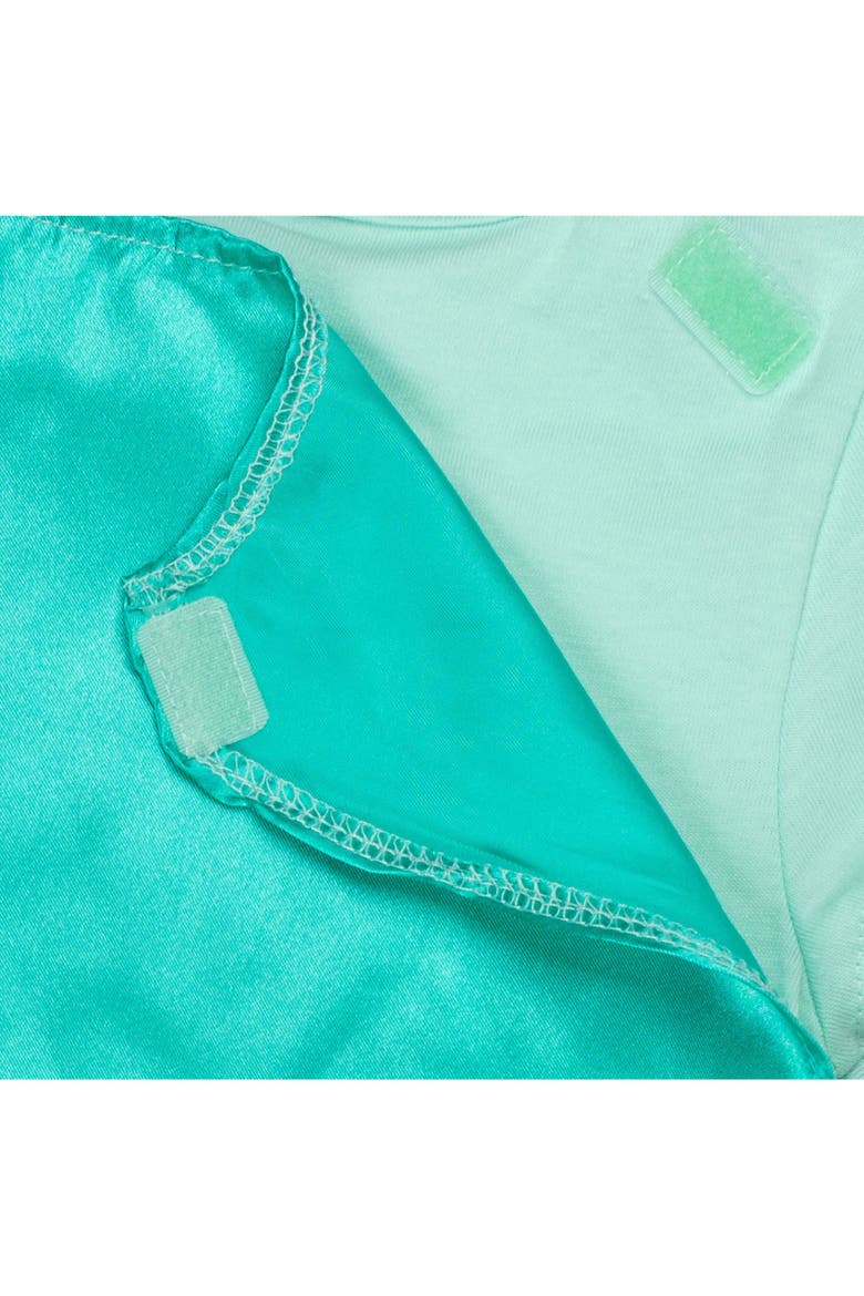 Everest T-Shirt and Tutu Set with Cape, Alternate, color, Everest Mint Teal