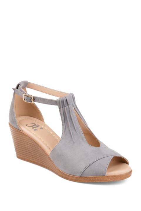JOURNEE Kedzie Wedge Sandal
