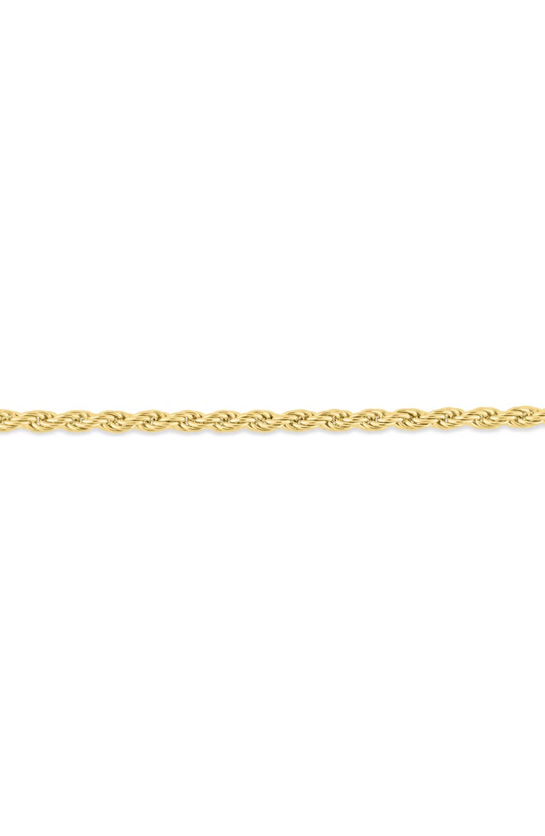 Bony Levy 14K Gold Rope Chain Bracelet, Alternate, color, 14K Yellow Gold