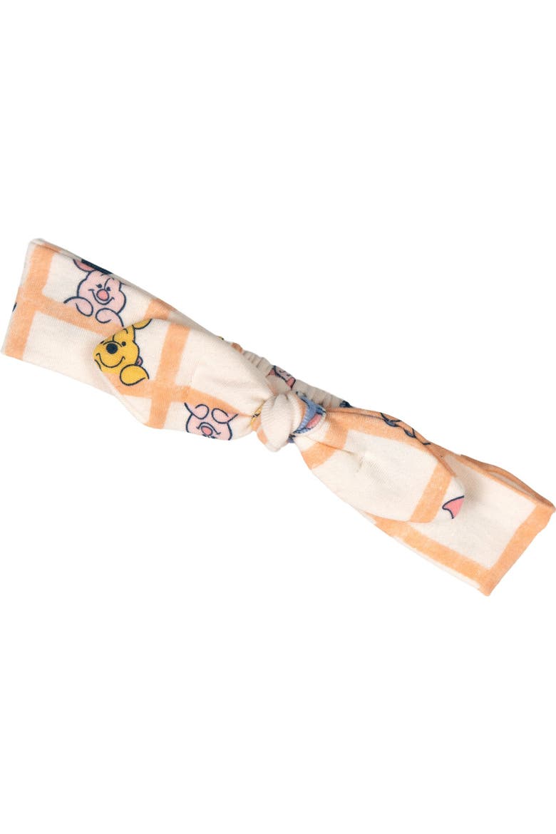Winnie the Pooh Sleeveless Romper and Headband Set, Alternate, color, Pooh Peach Cream