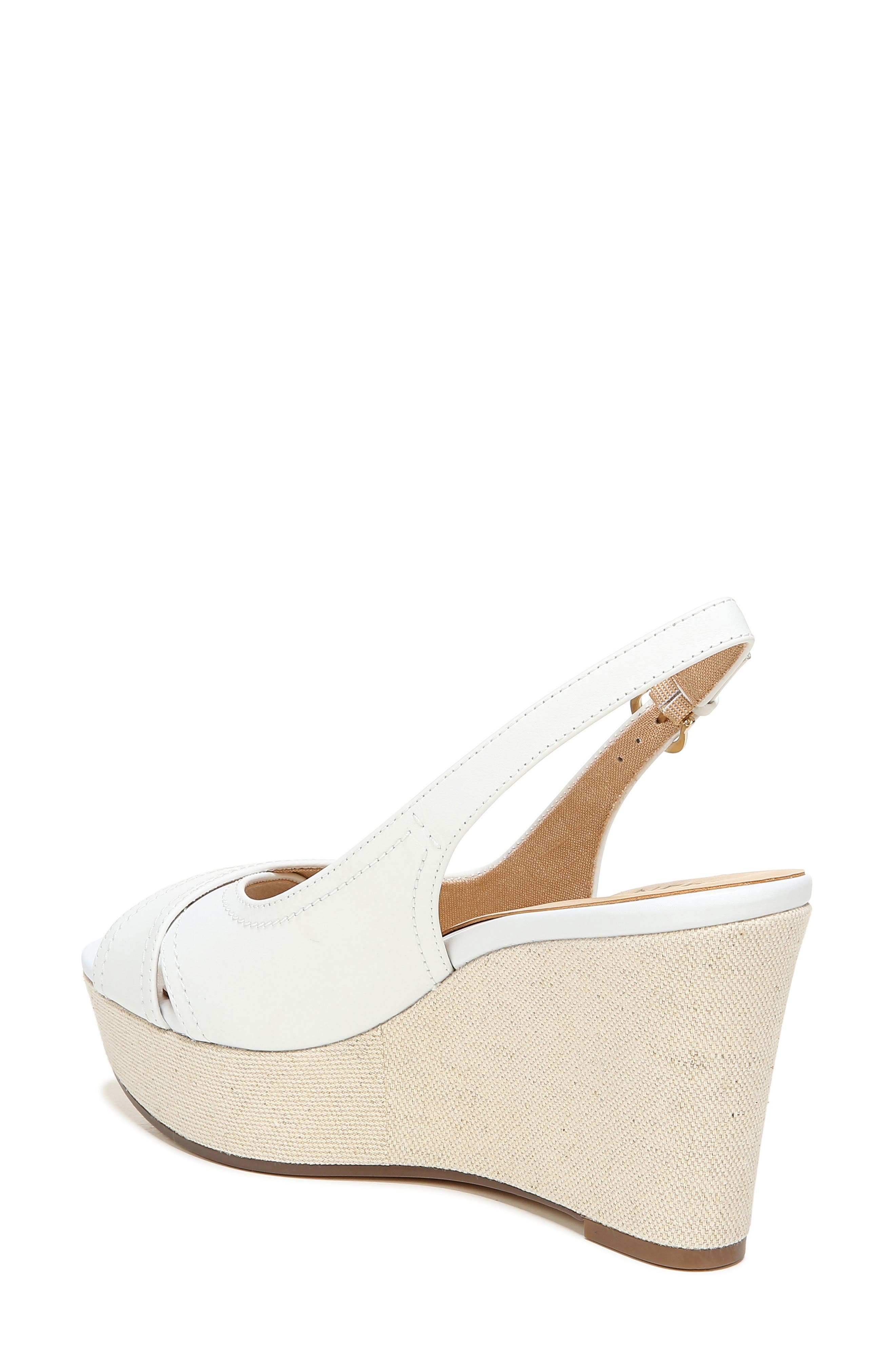 Naturalizer Zander Slingback Platform Wedge Sandal, Alternate, color, 