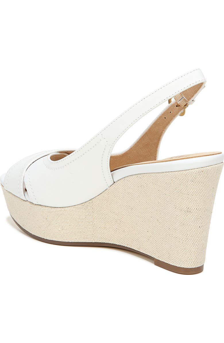 Naturalizer Zander Slingback Platform Wedge Sandal, Alternate, color,