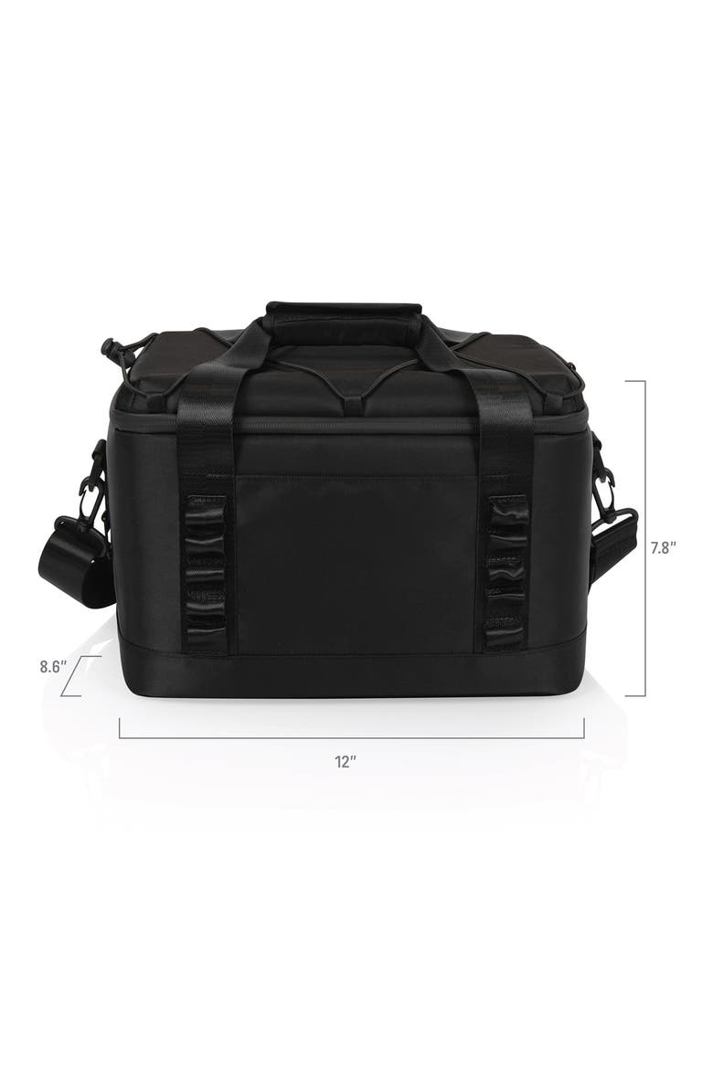 Tarana Superthick 12-Can Cooler, Alternate, color, BLACK