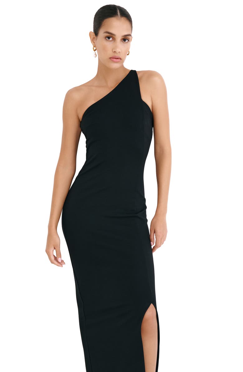 Marcella Elora Asymmetric Dress, Alternate, color, 