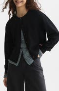 Scotch & Soda Compact Relaxed Fit Button Front Cardigan