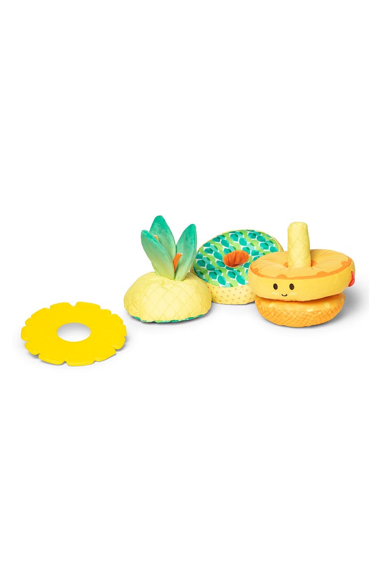 Pineapple Soft Stacker Baby Toy, Alternate, color, NO COLOR