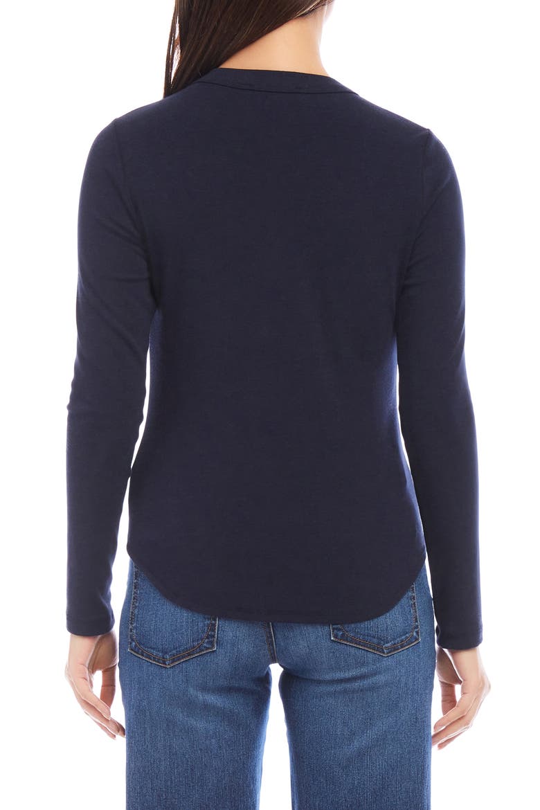 Long Sleeve T-Shirt, Alternate, color, NAVY