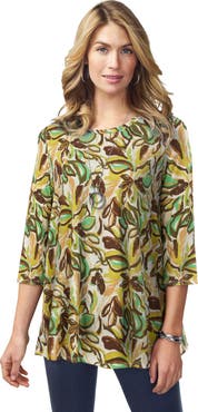 Jessica London Stretch Knit Swing Tunic
