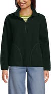 Lands' End Half Zip Cozy High Pile Fleece Pullover