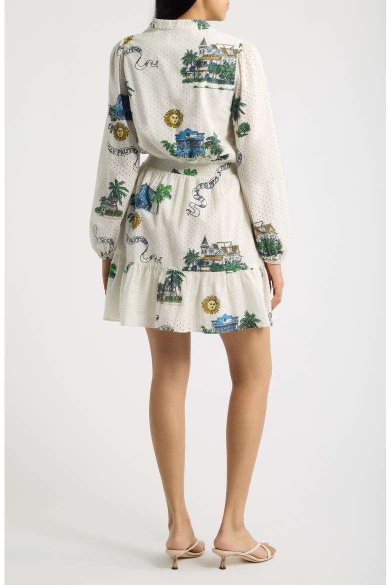 lilly pulitzer green eyelet dress Pulitzer® Axton Long Sleeve Minidress (Women) vintage designer