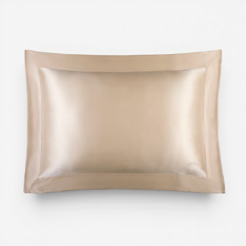 Drowsy Hyaluronic Acid Infused Silk Pillowcase In Champagne Gold