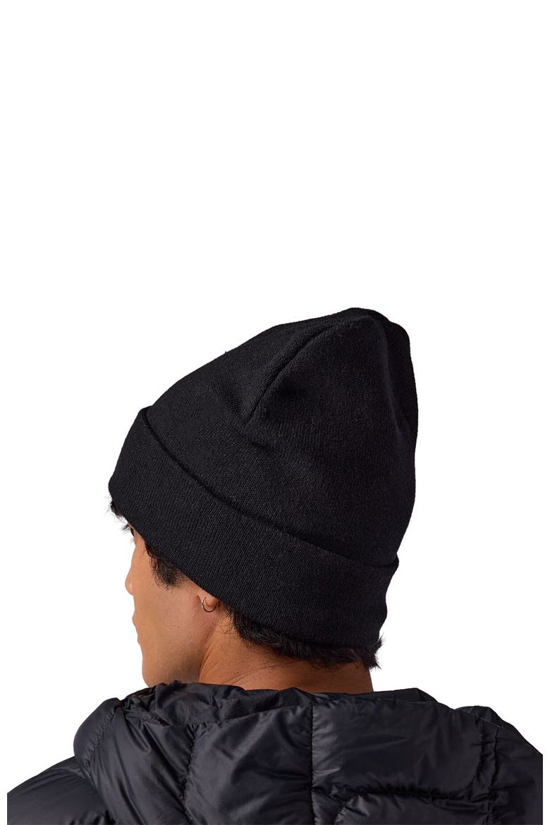 Patch Goat Beanie, Alternate, color, Black
