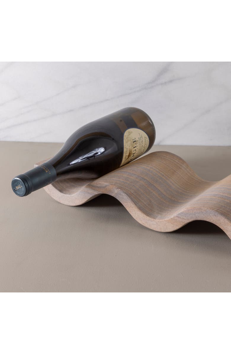 Be Home Rainbow Sandstone Wine Rack, Alternate, color, Natural