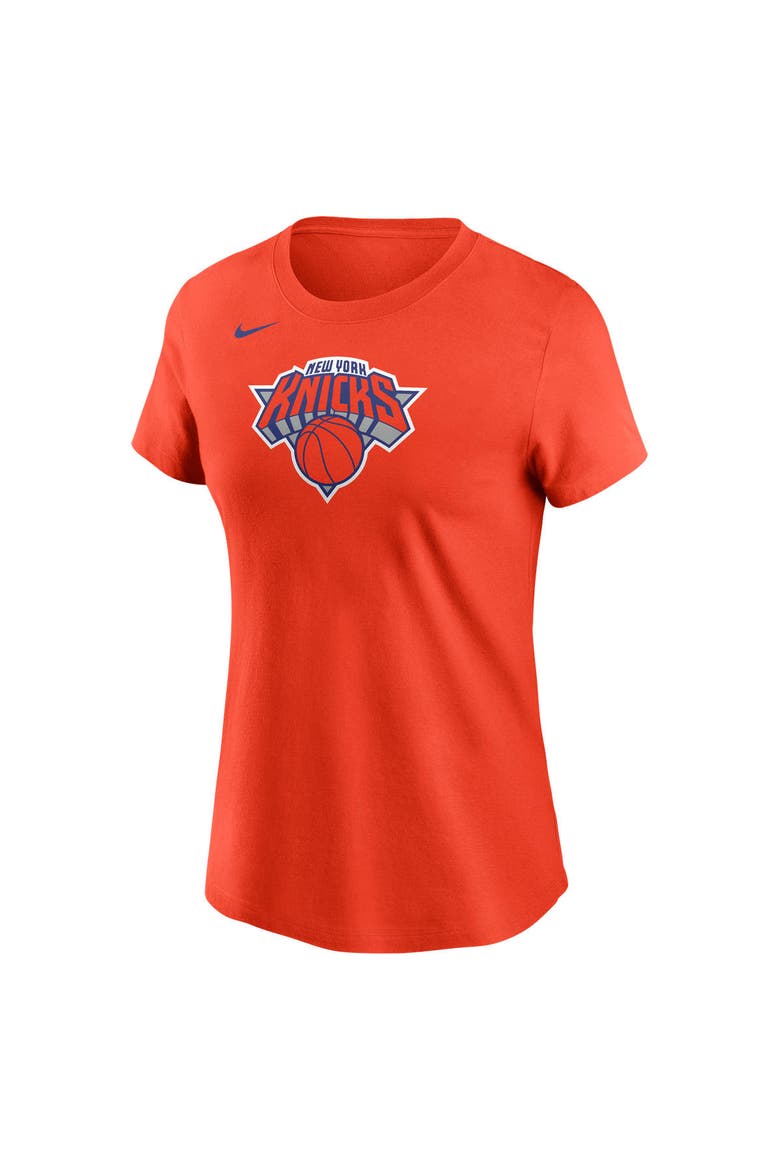 Women's Nike Orange New York Knicks  Core T-Shirt, Main, color, Orange