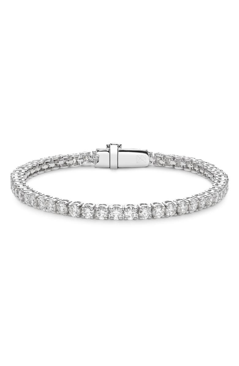 LIGHTBOX 5.25-Carat Lab Grown Diamond Tennis Bracelet, Main, color, 