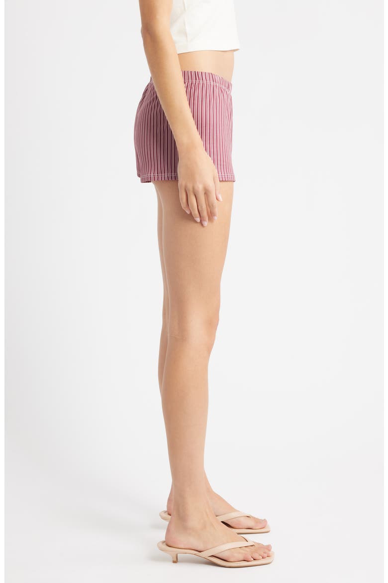 Stripe Shorts, Alternate, color, PINK STRIPED
