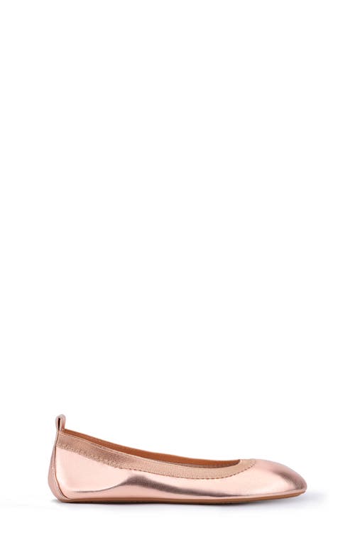 Yosi Samra Miss Samara Ballet Flat In Rose Gold