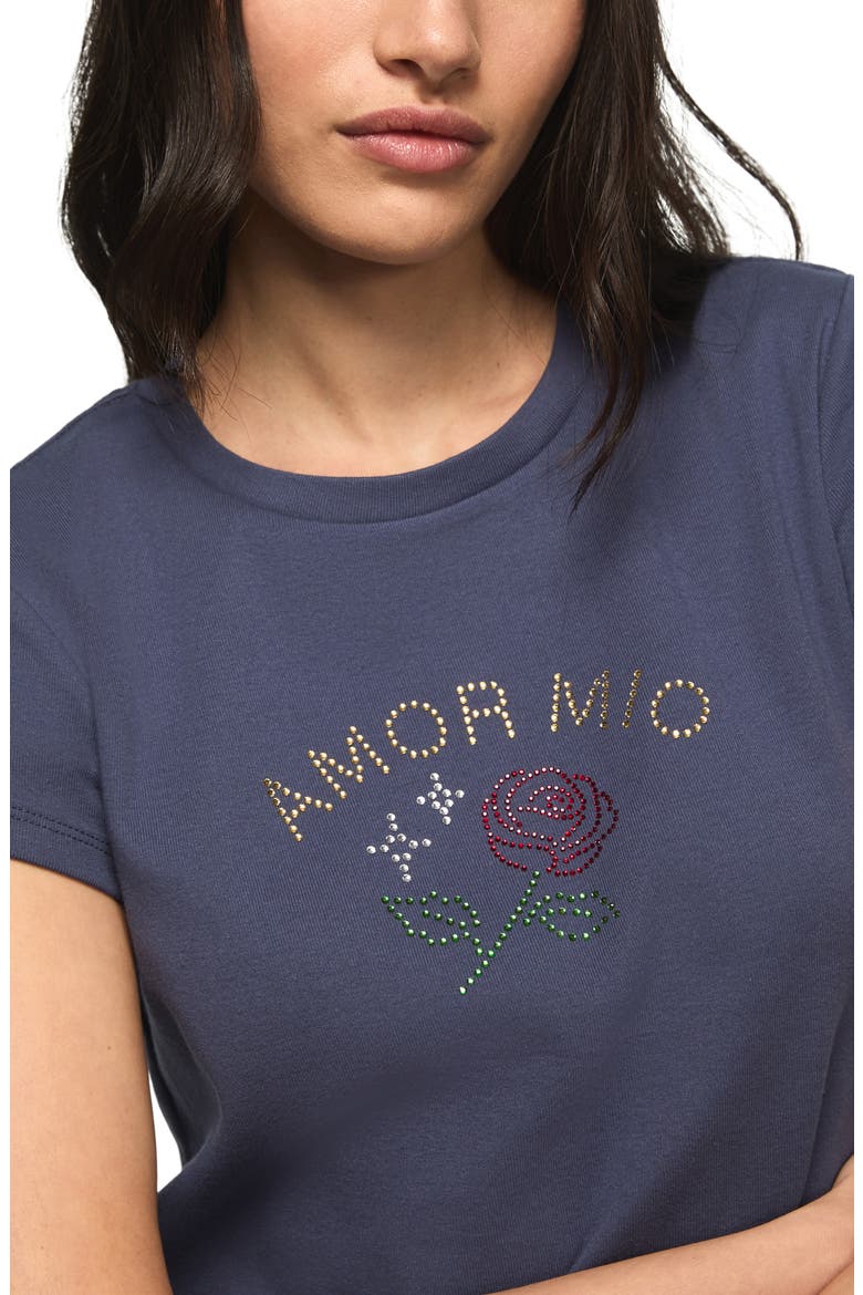 Amor Mio Baby T-Shirt, Alternate, color, ABYSS BLUE
