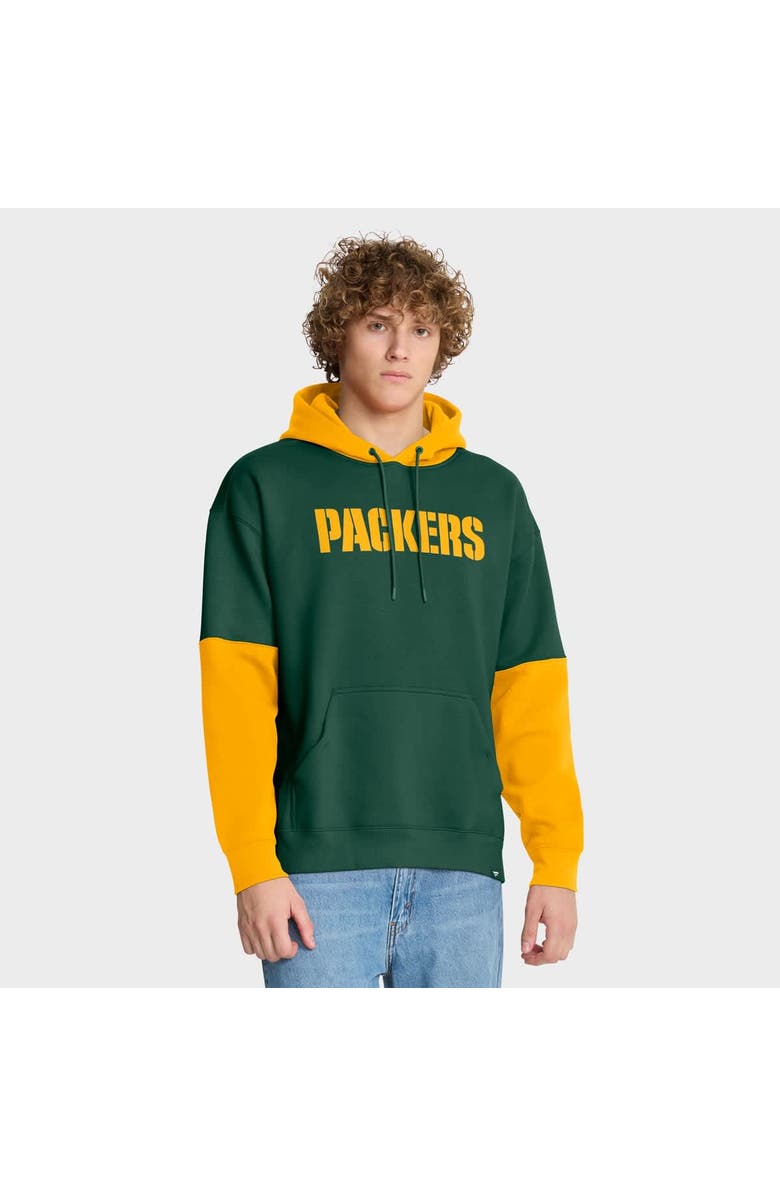 FANATICS Men's Fanatics Green Green Bay Packers Helmet Pullover Hoodie, Alternate, color, Green