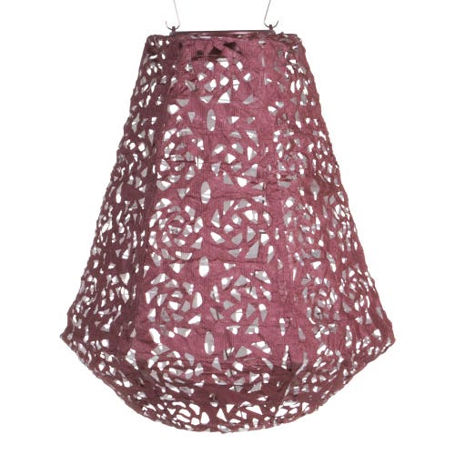 Allsop Home & Garden Soji Stella - Prism Solar Lantern in Metallic Orchid at Nordstrom