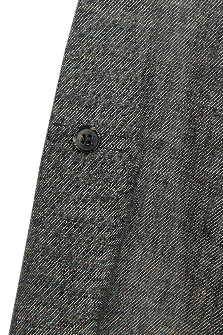 Chambray Jumpsuit, Alternate, color, BLACK