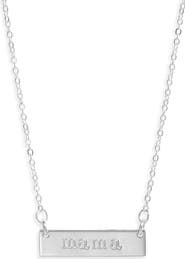 Nashelle Mama Bar Pendant Necklace