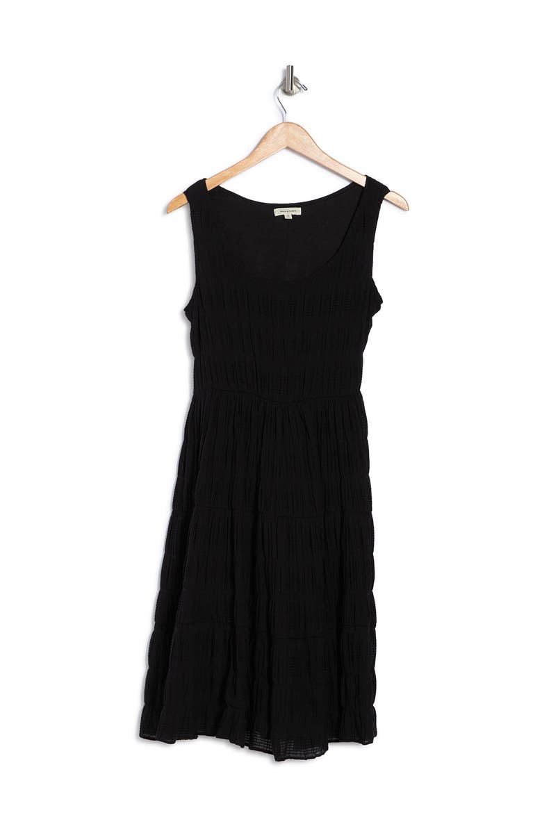 MAX STUDIO Textured Sleeveless A-Line Dress, Alternate, color, 