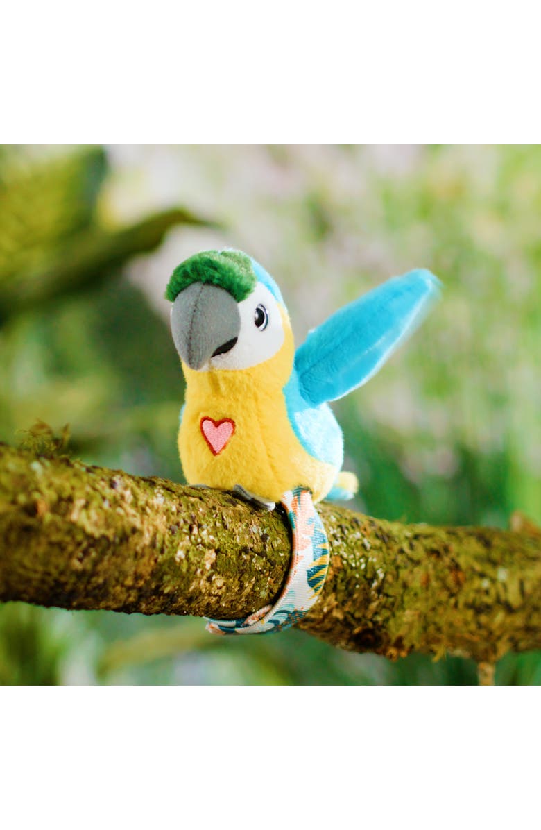 Happy Yappers Birds 2 Pack, Cockatoo and Blue Parrot Interactive Plush Toy, Alternate, color, Multicolored